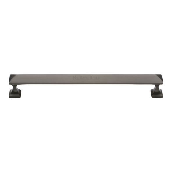 C2231 203-MB • 203 x 220 x 35mm • Matt Bronze • Heritage Brass Pyramid Cabinet Pull Handle